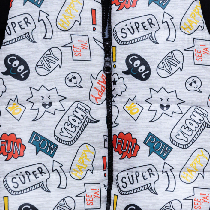 Compleu bebe vesta cu bluza si pantaloni Cool Dude [3]
