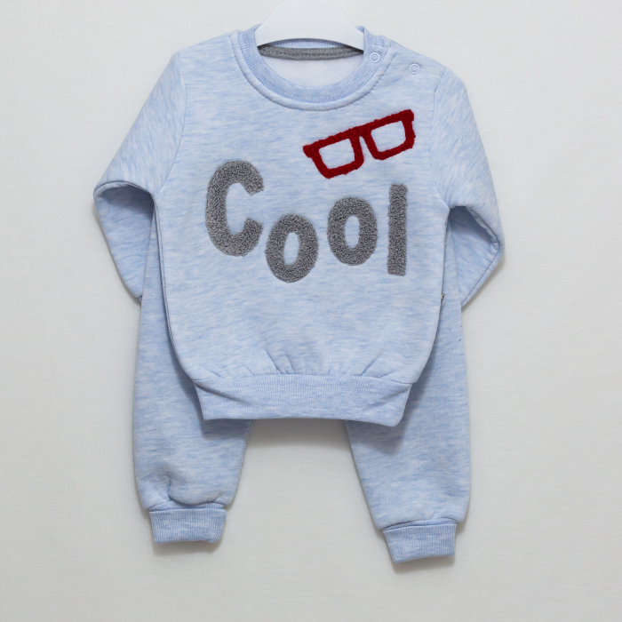 Compleu bebe cu bluza si pantaloni Cool [5]