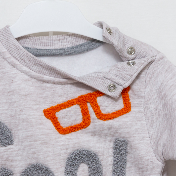 Compleu bebe cu bluza si pantaloni Cool [4]