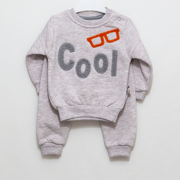 Compleu bebe cu bluza si pantaloni Cool [5]