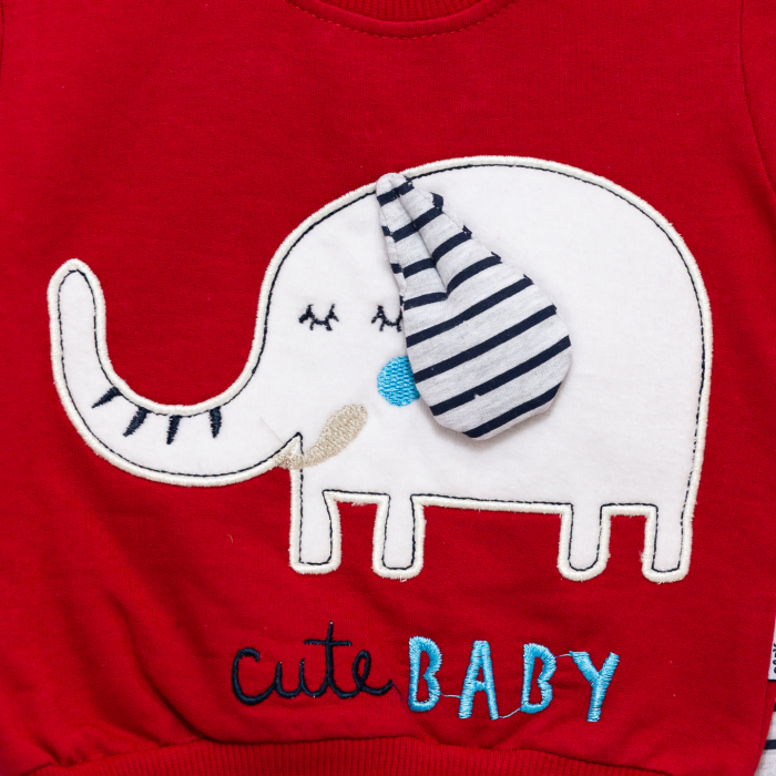 imbracaminte bebe Elefant bluza si pantaloni [2]