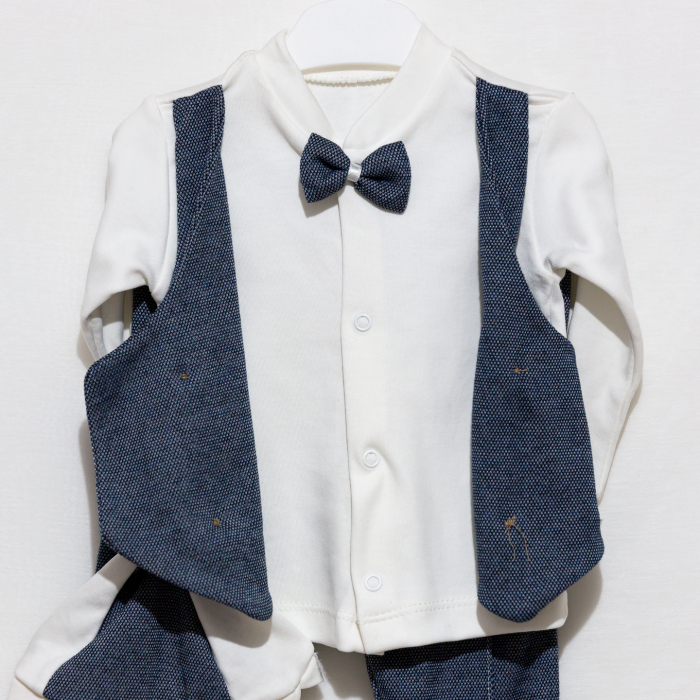 Compleu de 3 Piese pentru Copii -Bluza Pantaloni Sapca [6]