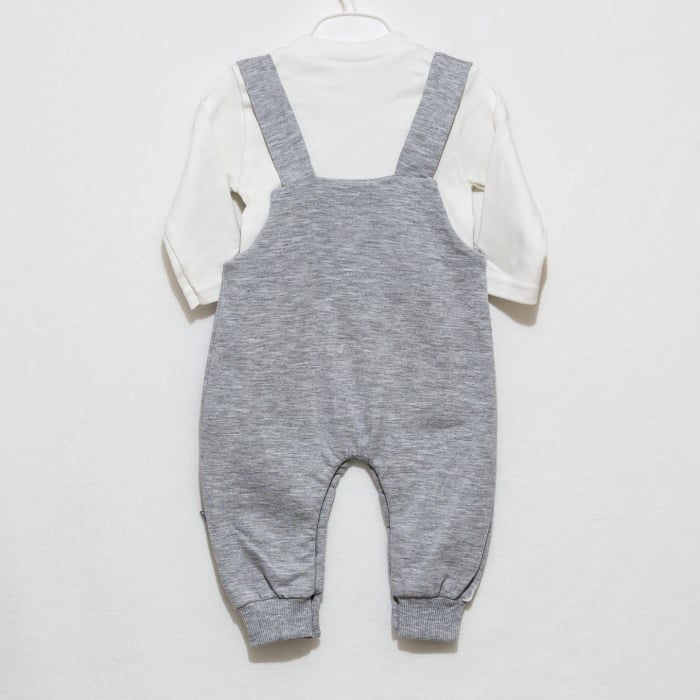 Salopeta cu bluza bebe Girafa [3]