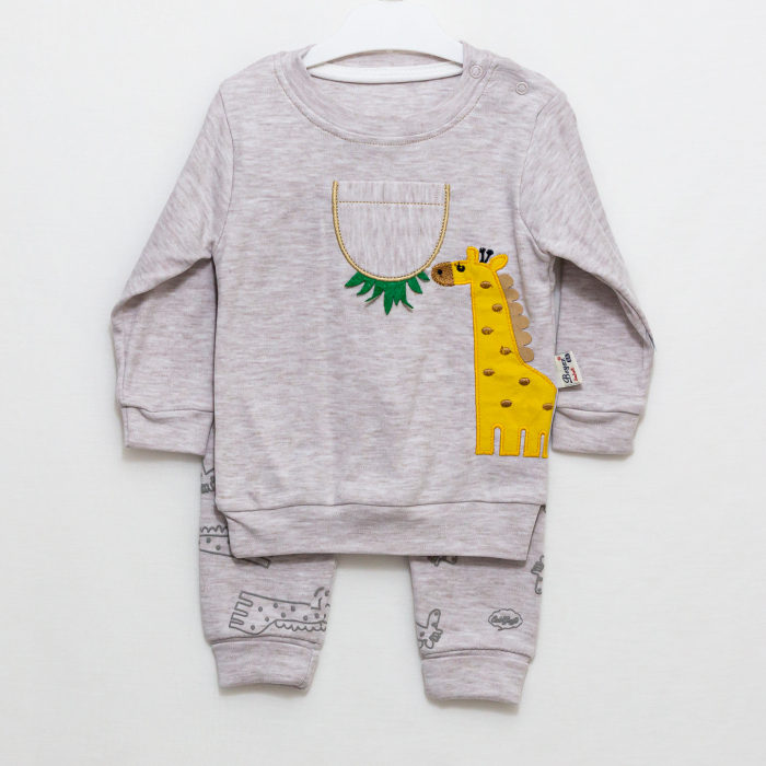 compleu bebelusi bluza Girafă| Seturi pentru Copii | Haine Bebelusi [5]