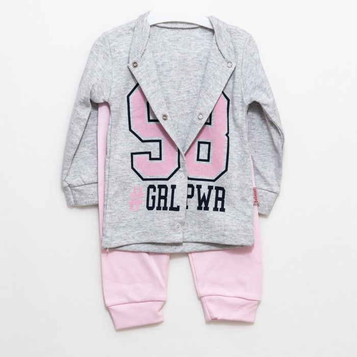 Costumas bebe bluza si pantaloni Girl Power [4]