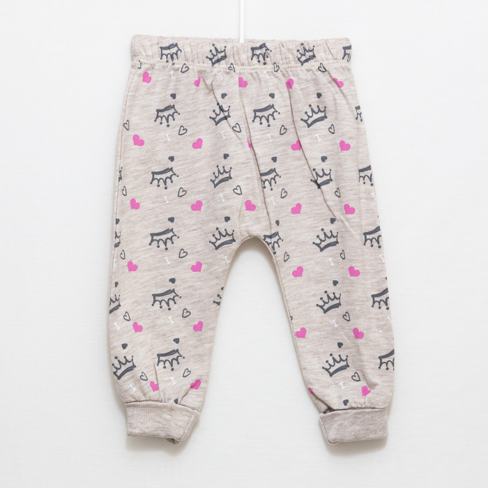 Set 2 piese copii I love mama bluza si pantaloni [3]