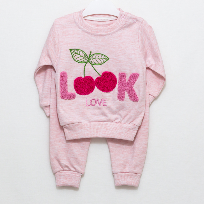 set bebe bluza si pantaloni Love [5]