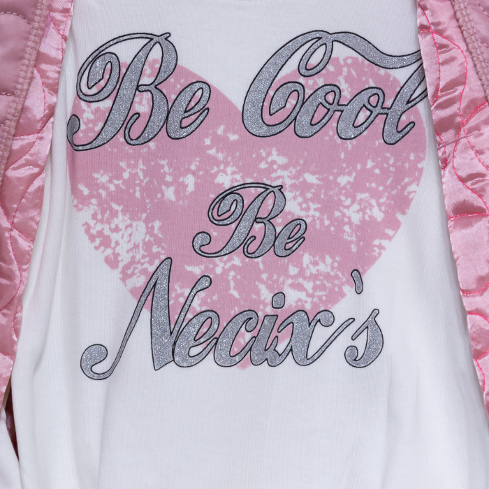 Set de 3 Piese pentru Fetițe - Jacheta, Bluza și Blugi [3]