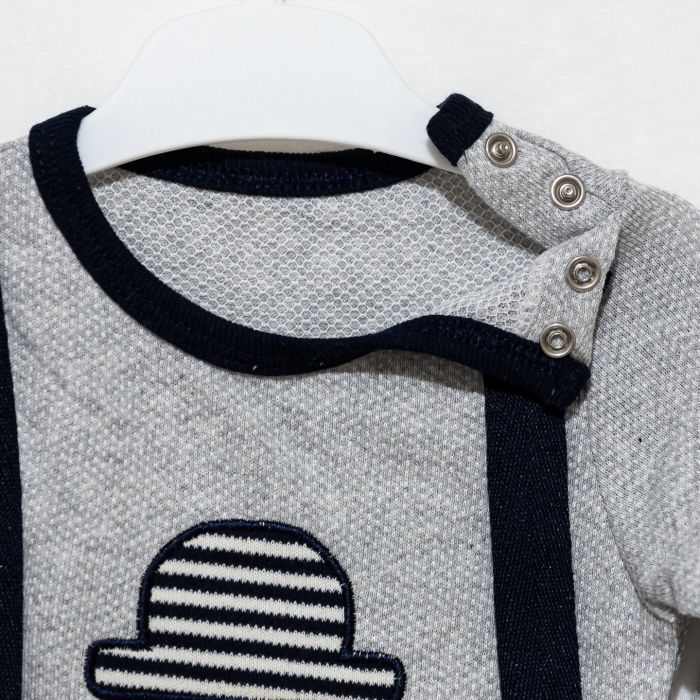 costumas bebelusi Moustache body si pantaloni [3]