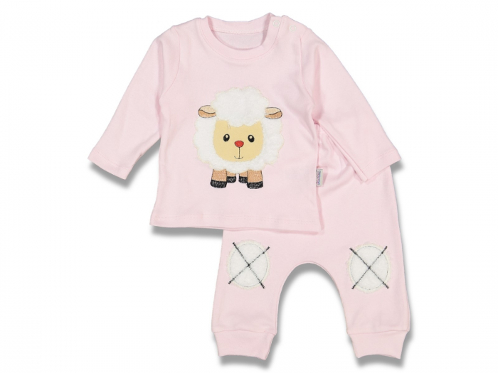 Compleu bebe Oiță cu bluza si pantaloni [1]