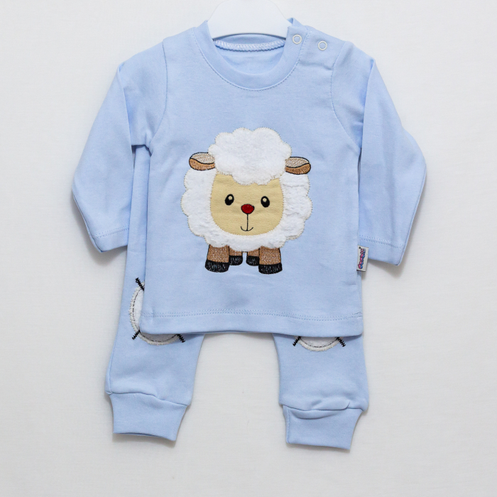Compleu bebe Oiță cu bluza si pantaloni [4]