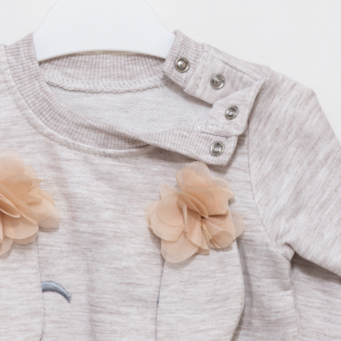 Compleu bebe bluza si pantaloni Pisicuta [4]