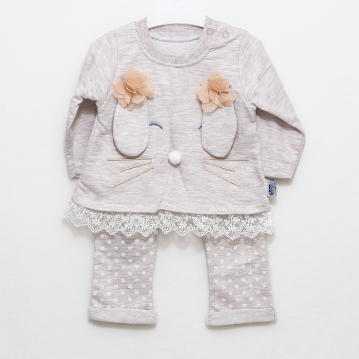 Compleu bebe bluza si pantaloni Pisicuta [6]