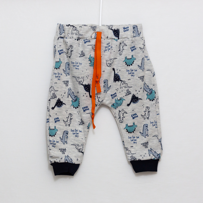 Compleu bebe caciulita bluza pantaloni Roar [3]