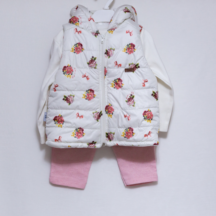 Compleu copii vesta cu bluza si pantaloni So Perfect [5]