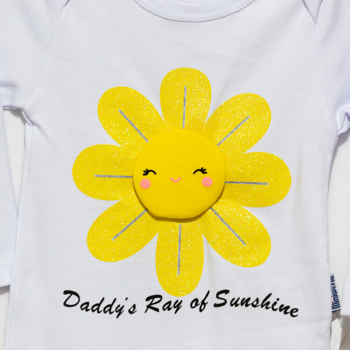 Set Bebe Fetiță Sunshine- Body, Pantaloni și Caciulita [3]