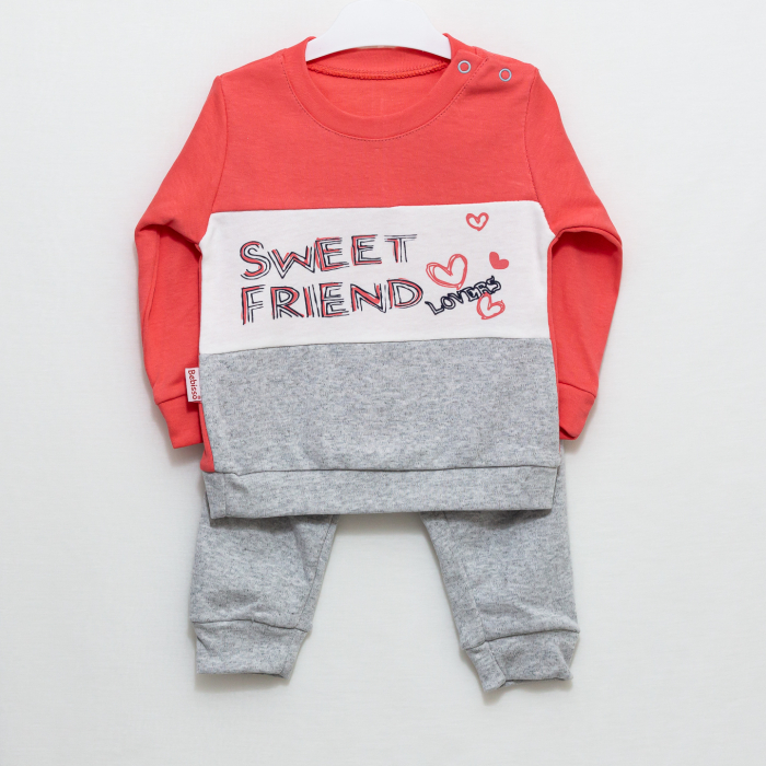 costumase bebelusi fete bluza si pantaloni Sweet Friend [5]