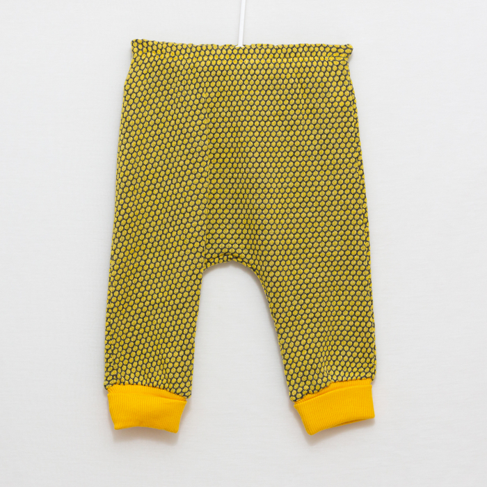 Set 3 piese bebe bavetica cu bluza si pantaloni Tiger [2]