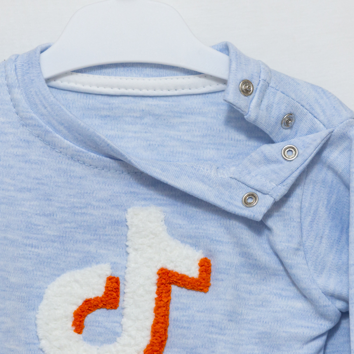 Bluza bebelus si pantaloni Tik Tok [3]