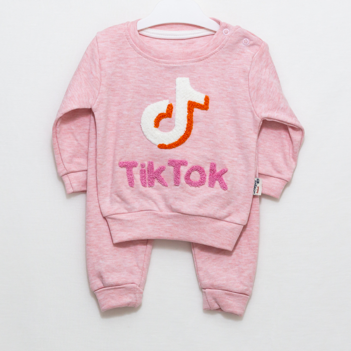 Bluza bebelus si pantaloni Tik Tok [5]