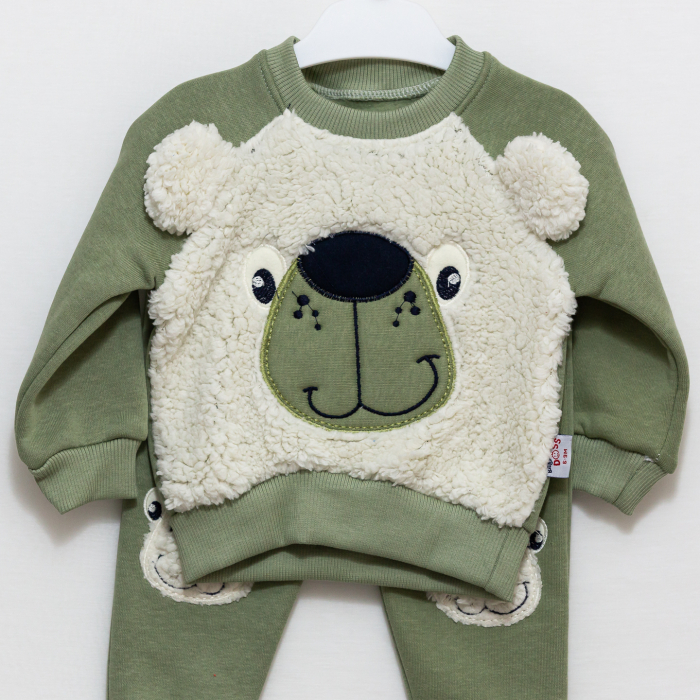 set bebe Ursulet bluza si pantaloni bebe [3]