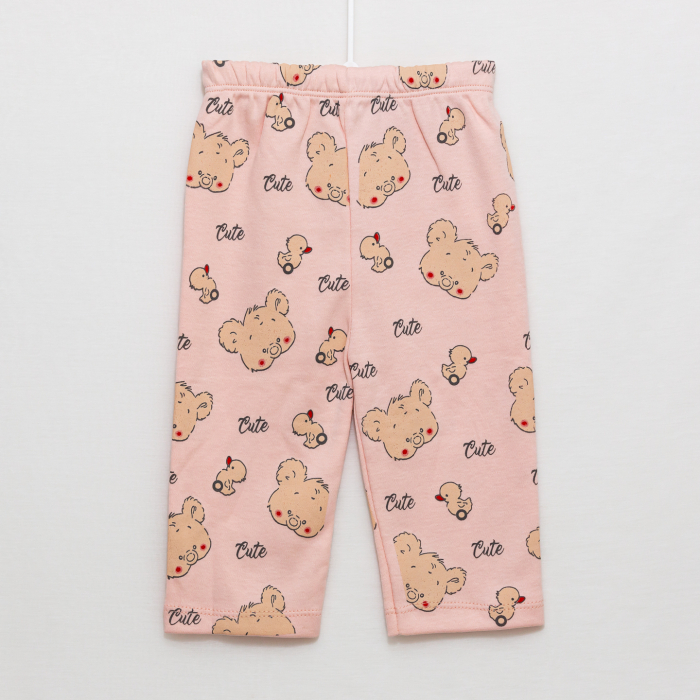 costumase bebelusi fete bluza si pantaloni Ursulet [3]