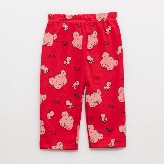 costumase bebelusi fete bluza si pantaloni Ursulet [2]