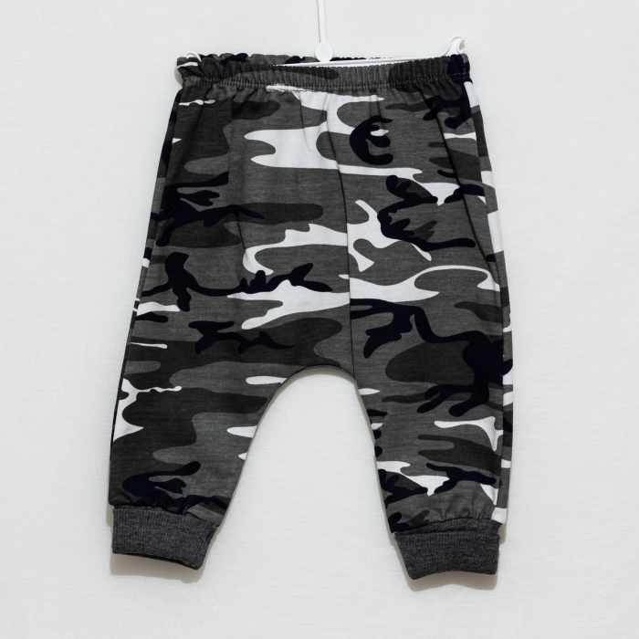 Compleu copii bavetica cu bluza si pantaloni Wild [3]