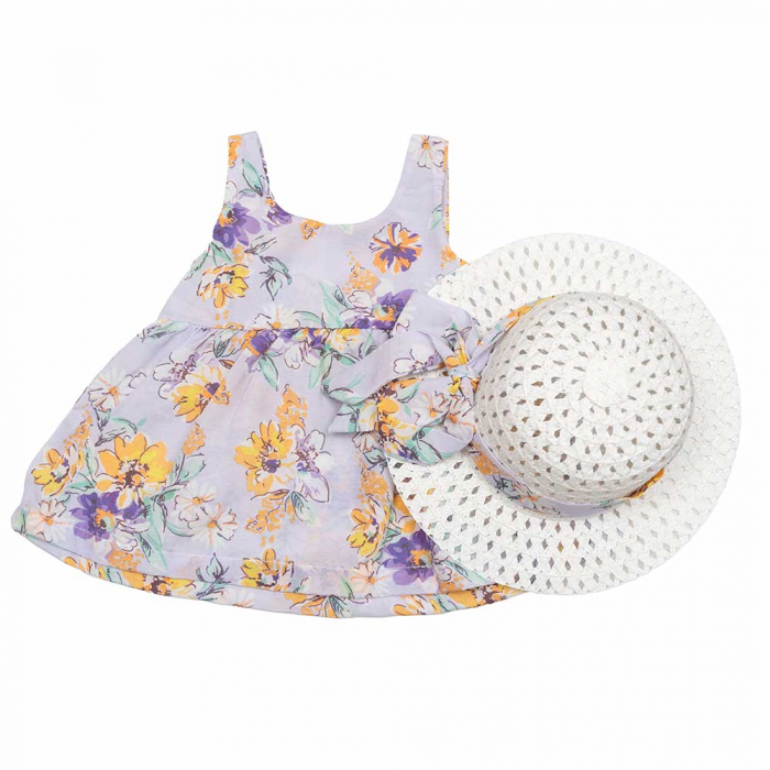 Rochita bebe cu palarie Kate Sharma, colectia Motat - Bridgerton [2]