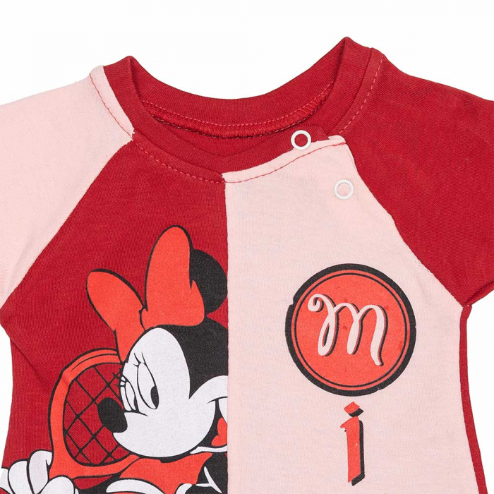 Salopeta bebe din bumbac Minnie [3]