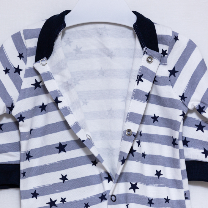 Salopetă Bebe Stelute - Material Moale și Delicat [2]