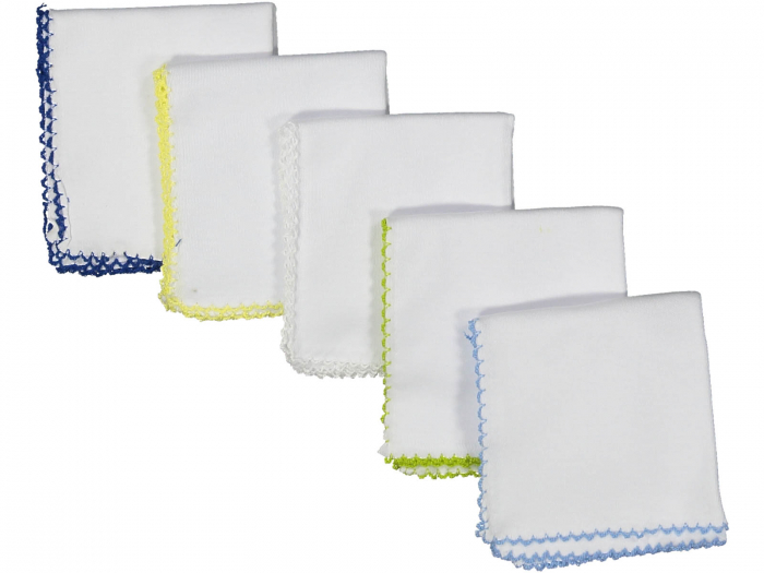 Set 10 batiste/prosopele albastru pentru bebelusi [2]