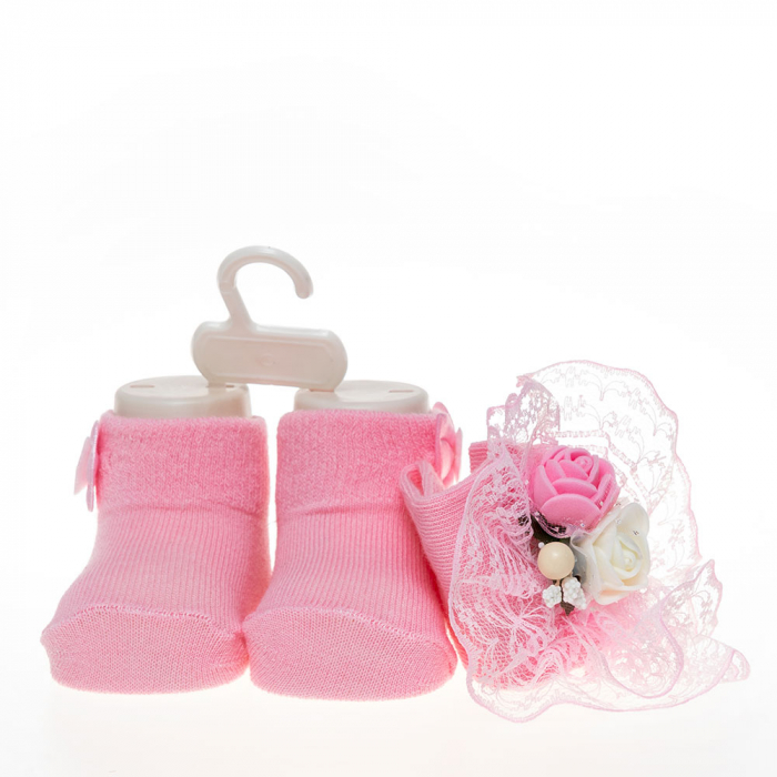 Set 2 piese bebe bentita si o pereche de sosete [4]