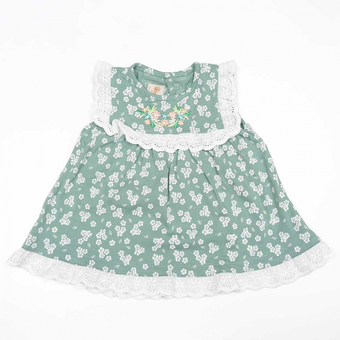 costumase bebelusi fete Flowers bentita cu colanti si rochie vaporoasa [7]