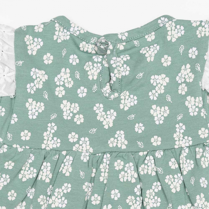 costumase bebelusi fete Flowers bentita cu colanti si rochie vaporoasa [3]