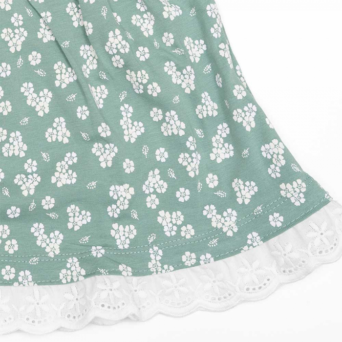 costumase bebelusi fete Flowers bentita cu colanti si rochie vaporoasa [5]