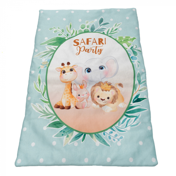 Set bebe salteluta cu perna Safari|Accesorii bebelusi| Accesorii copii [2]