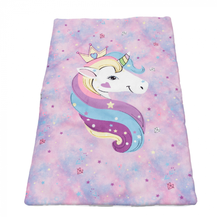 Set bebe salteluta cu perna Unicorn|Accesorii bebelusi| Accesorii copii [2]