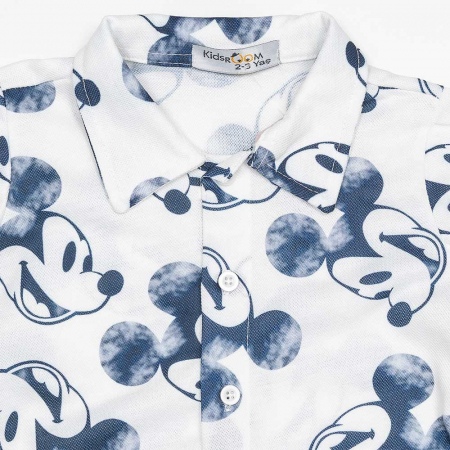 costum baieti Mickey Mouse camasa si pantaloni [2]