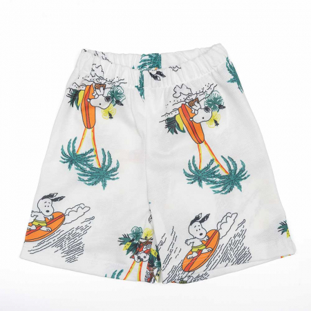 costum pentru baieti Snoopy camasa si pantaloni scurti [4]