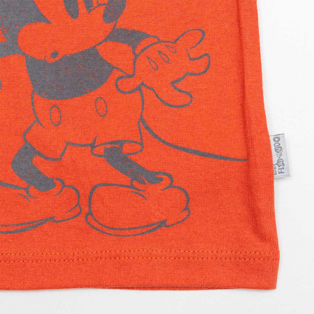 Costum pentru baieti Mickey Mouse tricou si pantaloni scurti [8]