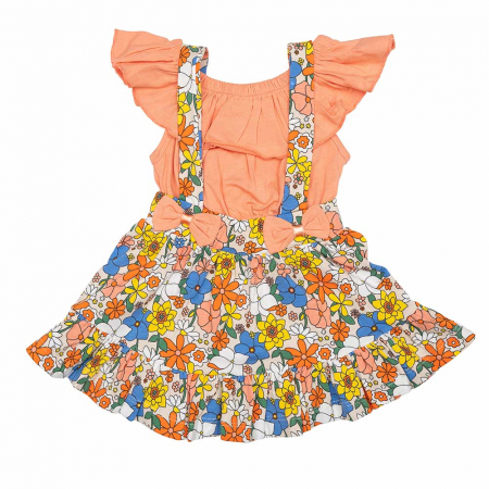 Compleuri - Set 2 piese - Compleu bebelusi sarafan si bluzita Spring