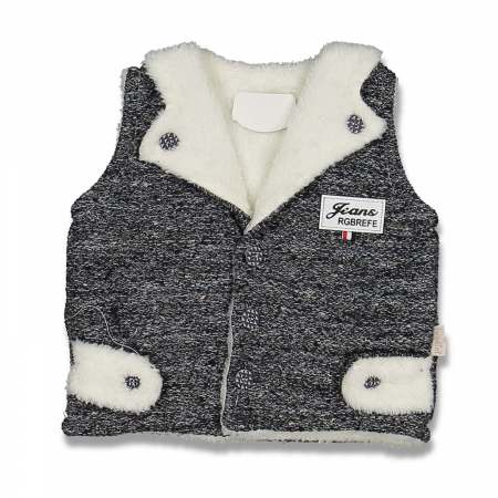 Vesta Călduroasa Imblanita pentru Bebe - Ideala pentru Plimbări [0]