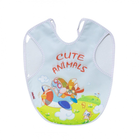 Bavețele-Batistuțe - Bavete Bebelusi Cute Animals- Materiale Delicate și Sigure