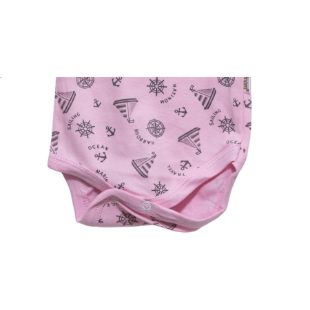 Body nou nascut cu maneca lunga Barcuță material bumbac [1]