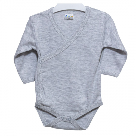 Body - Body nou nascut cu maneca lunga material bumbac