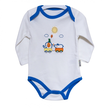 Băieți - body baieti Elefant material bumbac