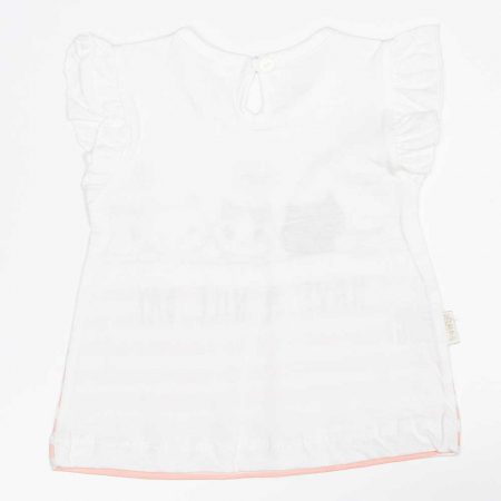 set de vara bebe Pisicute tricou si pantaloni scurti [3]