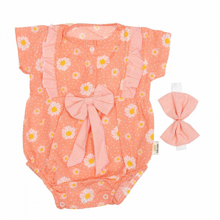 Body - Compleu bebe body si bentita Daisy
