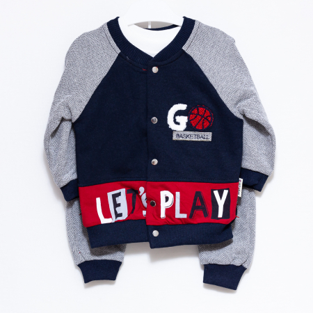 Compleu bebe jacheta bluza panataloni Basketball [3]